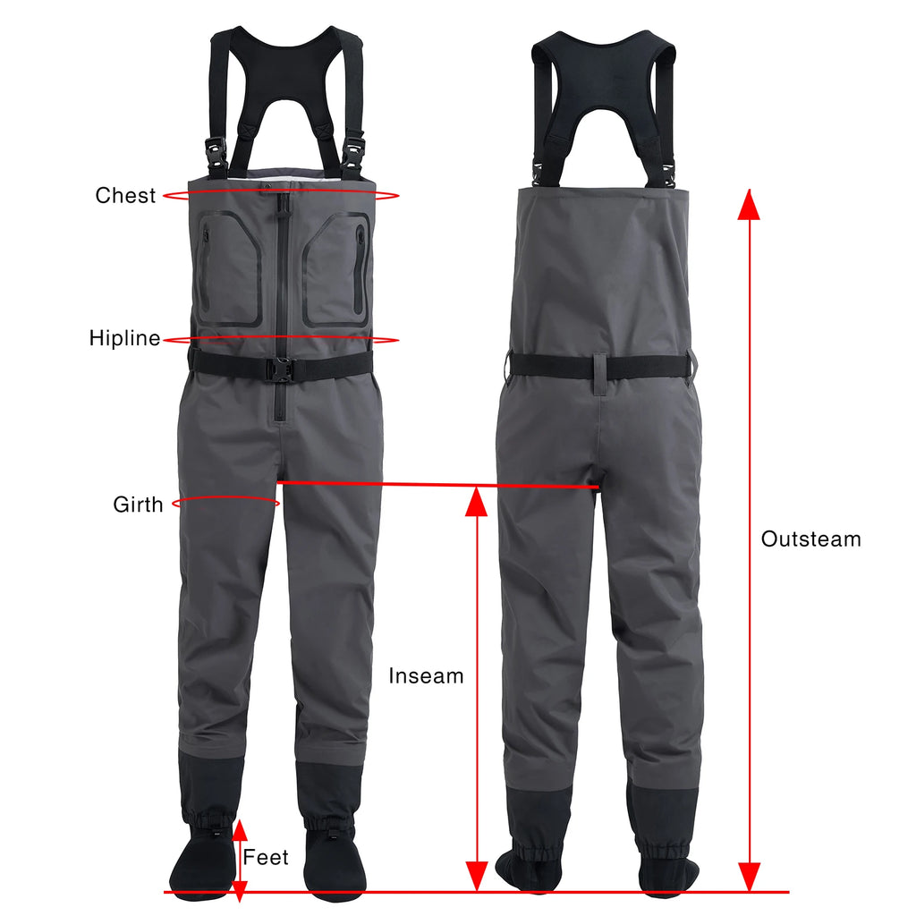 LKVER Waterproof Chest Wader | Neoprene Fly Fishing Custom