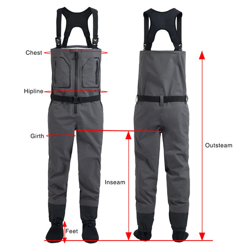 LKVER Waterproof Chest Wader | Neoprene Fly Fishing Custom