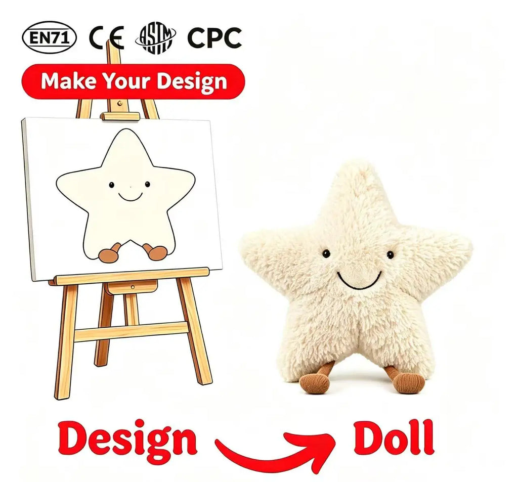Custom Embroidered Plush Toys with Logo Wholesale | MOQ 500