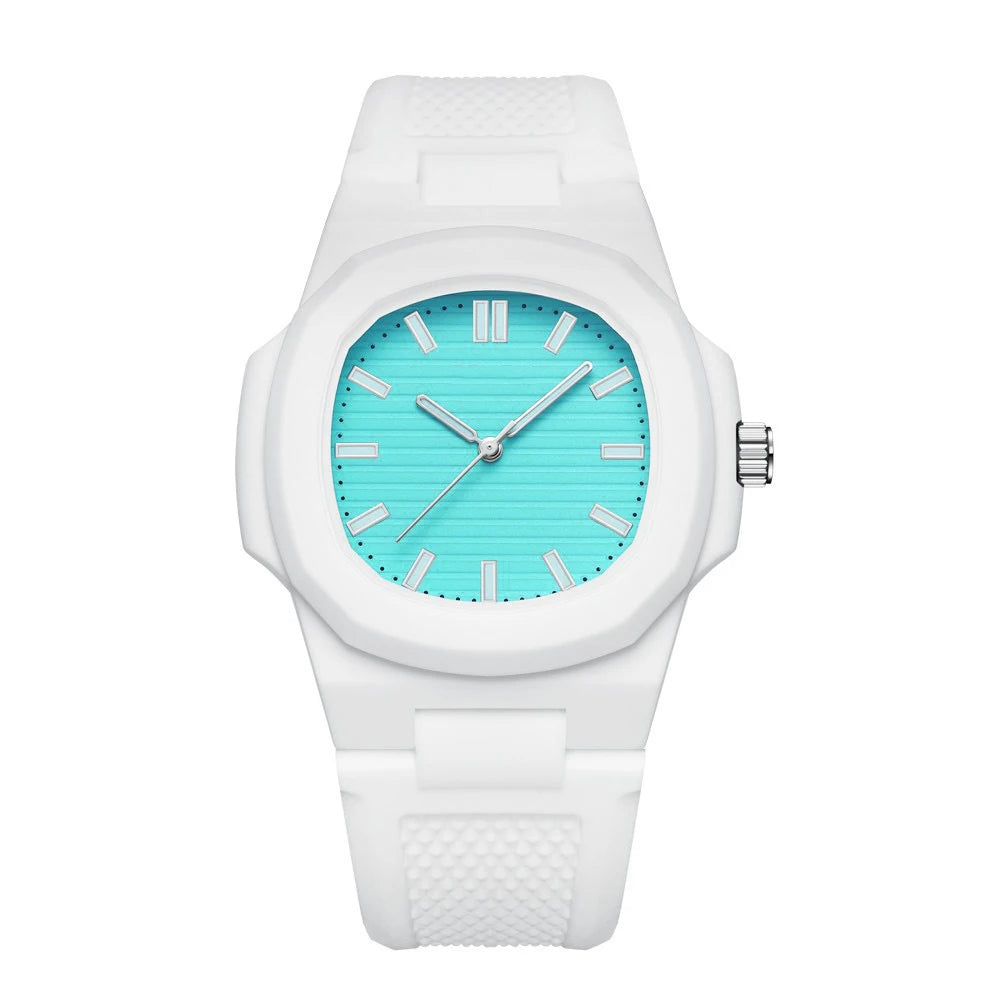 Custom Silicone Strap Watch with Logo | 300 MOQ | Plastic