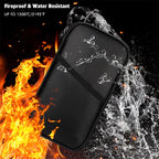 Custom Passport Holders with Logo – Fireproof, 100 MOQ
