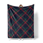 Custom Flannel Fleece Blanket | Recycled Polyester | Jacquard & Embroidery | MOQ 20 Pieces