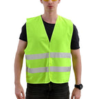 ANSI Class 2 Safety Vest 500pcs MOQ | 8 Colors, S-5XL, Custom Logo from $0.10/piece for Construction