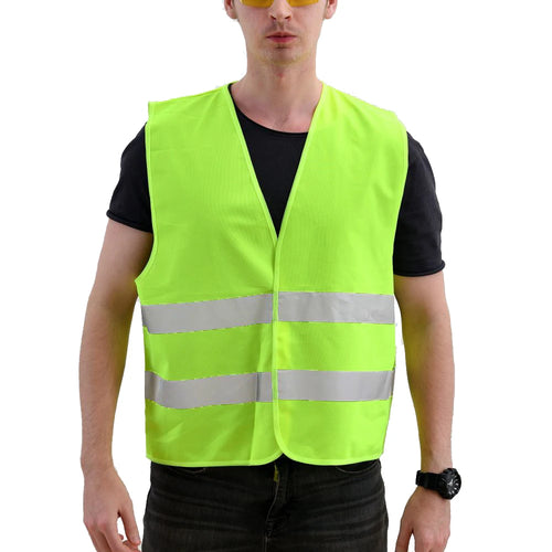ANSI Class 2 Safety Vest 500pcs MOQ | 8 Colors, S-5XL, Custom Logo from $0.10/piece for Construction