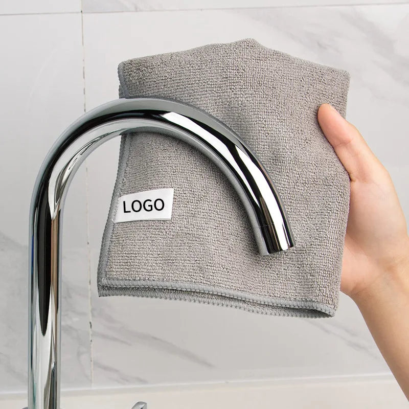 Customized Absorbent Microfiber Kitchen Cloth for Logo Printing