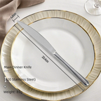304 Stainless Steel Flatware Set | 300 MOQ | Super Mirror Polish | Custom