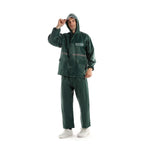 Custom Rainsuit with Pants 170T Polyester PVC | Waterproof Outdoor Rainwear for Camping & Tours | Bulk Wholesale