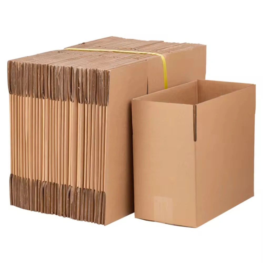 5-Ply Corrugated Shipping Boxes: 500 MOQ, 8-Day Lead, 6-7mm | ISO Certified E-commerce Packaging
