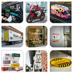 Custom Die Cut Car Decals with Logo | Waterproof Vinyl