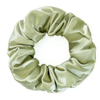 Custom Silk Scrunchies with Logo | Bulk MOQ 2 Pcs