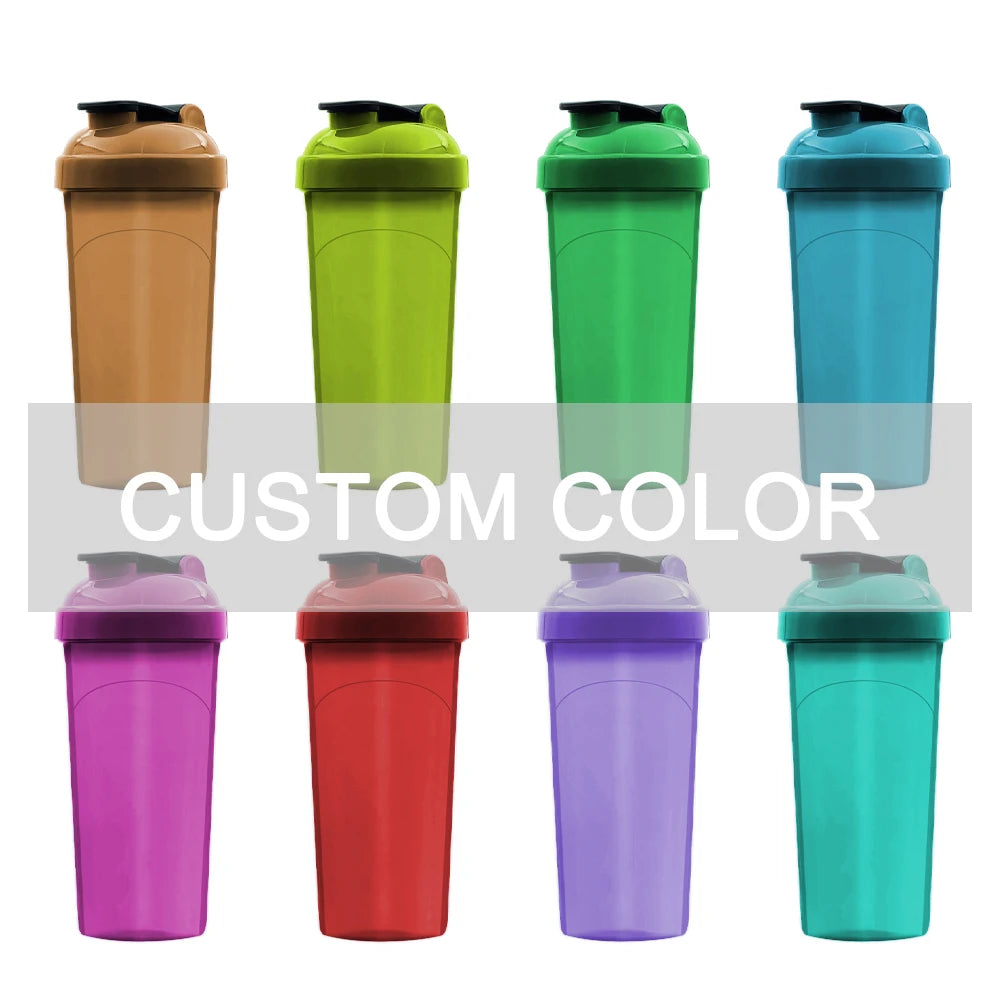 Custom Shaker Bottles | BPA-Free 500ml 700ml | Logo Printing