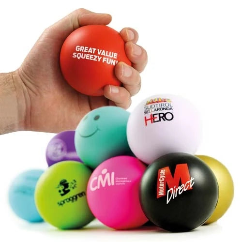 Custom PU Foam Stress Relief Ball with Logo | MOQ 1,000