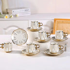 Custom Ceramic Coffee Cup Set — 31-Day Lead, Gift Box, OEM/ODM