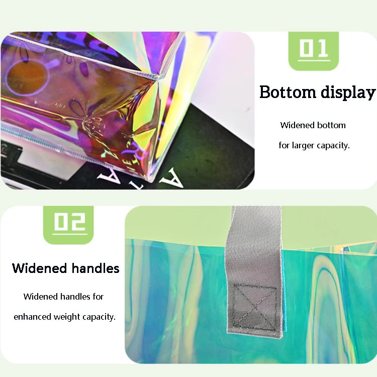 Custom PVC Cosmetic Bag Transparent Waterproof | Logo Toiletry Pouch | Bulk