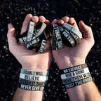 Custom Waterproof Silicone Wristbands | No Minimum MOQ Folk Art Event