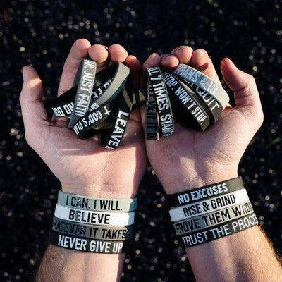 Custom Waterproof Silicone Wristbands | No Minimum MOQ Folk Art Event
