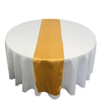 Satin Table Runners | Navy Blue 12×108 Inch | MOQ 1