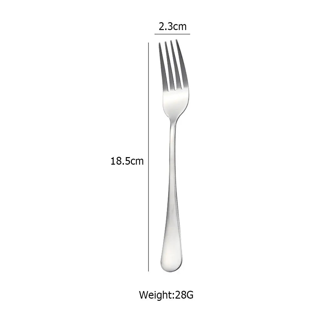 410 Stainless Steel Flatware Set | Mirror Polish | 50 MOQ | Modern Style