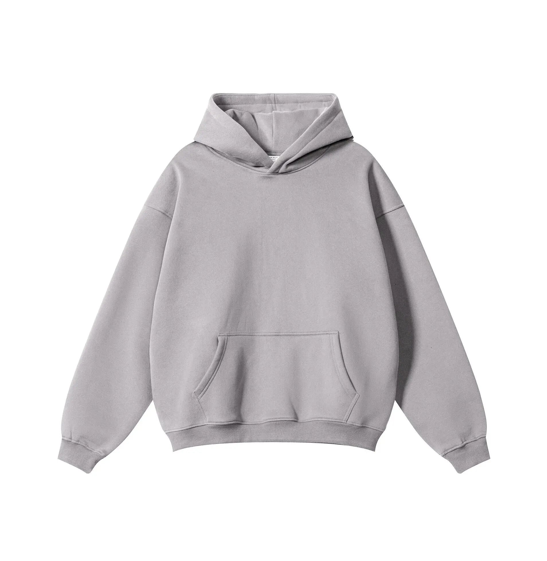 Thick Cotton Fleece Hoodie for Custom Printing (Oversized Fit)