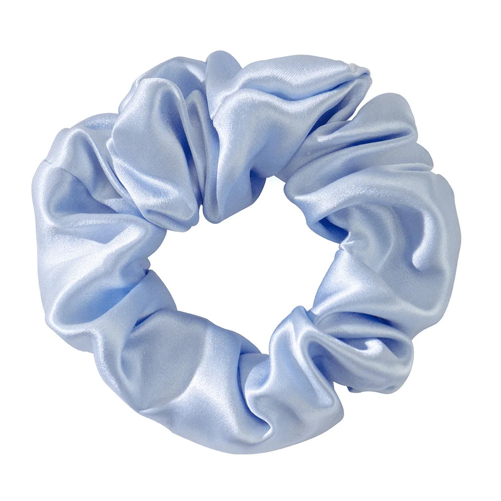 Custom Silk Scrunchies with Logo | Bulk MOQ 2 Pcs