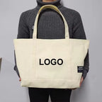 Custom Canvas Tote Bag | Large 44x35cm | Recycled | 200 MOQ | 14-Day Lead
