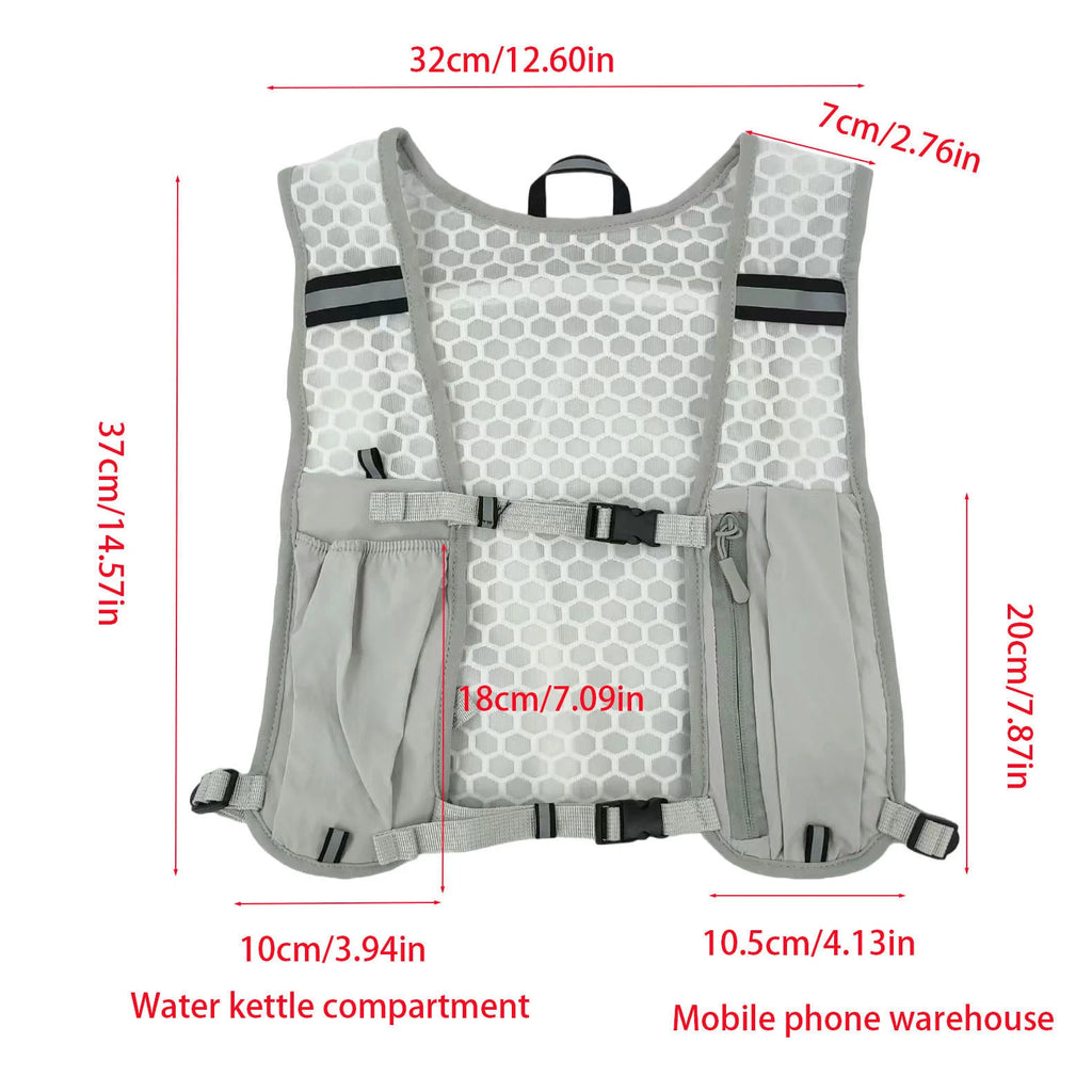 Custom Running Bag with Logo | Reflective Nylon | MOQ 100