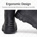 Custom PVC Steel Toe Safety Boots | 1 MOQ | Waterproof