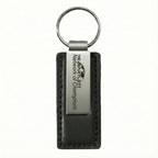 Custom Genuine Leather Keychain with Logo | 10-Piece MOQ