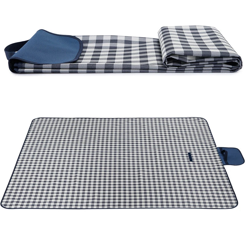 Beach Picnic Mat Sand-proof Waterproof Outdoor Blanket Outdoor Camping Blanket for Traveling – Custom Logo, Oxford Fabric, Foldable