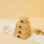 Custom Luxury Jewelry Drawer Boxes: 500 MOQ, 4mm Grey Board, Slide Design | Embossed/Laminated Gift Packaging