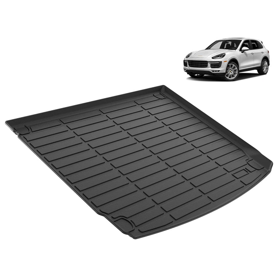 Porsche Cayenne 958 Trunk Mat 2011-2018 Custom Fit All-Weather TPE Cargo Liner