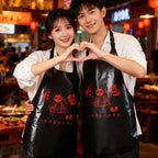 Custom Non-Woven Disposable Aprons with CMYK Logo Printing | 1,000 MOQ for Food Service Branding