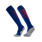 Custom Knee-High Sports Socks | Non-Slip Towel Bottom & Nylon/Cotton | 500-Piece MOQ | Team Sports