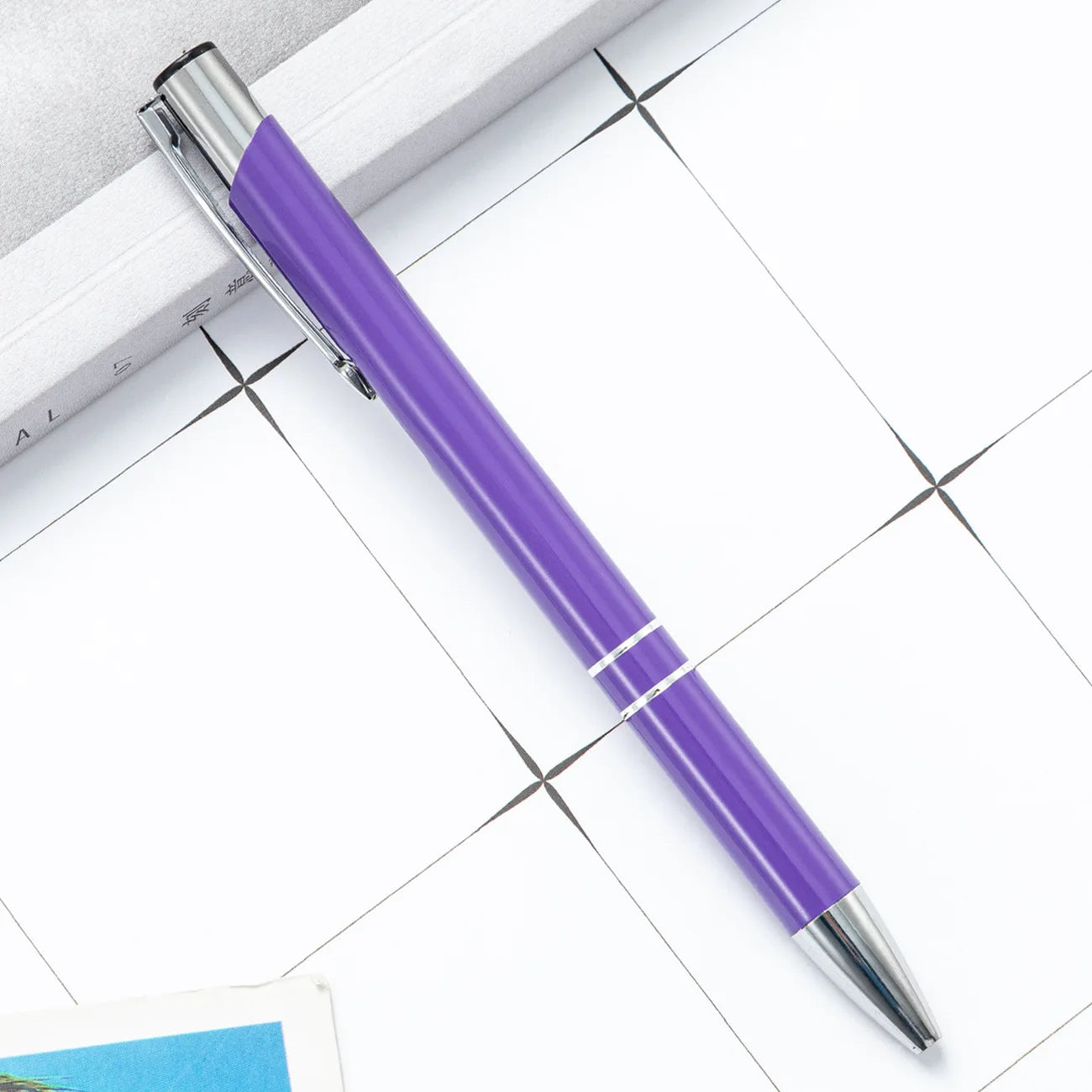 Custom Metal Pen with Logo | UV Printing | 1pc MOQ | 15-Day Lead