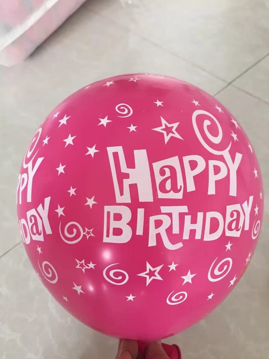 Custom Printed Natural Latex Balloons 7-36 Inches | BSCI CE EN71 Certified | Event Decorations