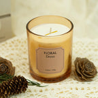 Custom Logo Scented Ceramic Candle | Personalized Label MOQ 500