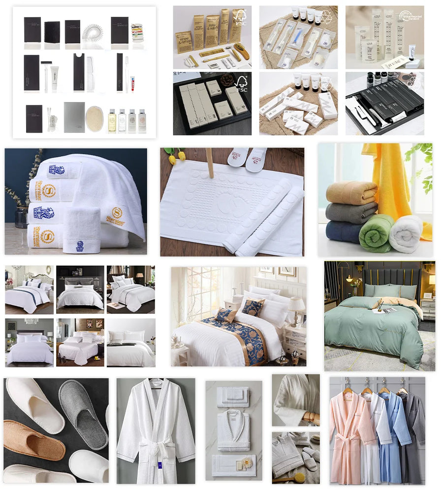 Custom Hotel Amenities Set — GMPC, ISO 22716, 3,000 MOQ
