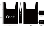Custom Reusable Polyester Tote Bags 100 MOQ | Foldable Eco-Friendly Promo
