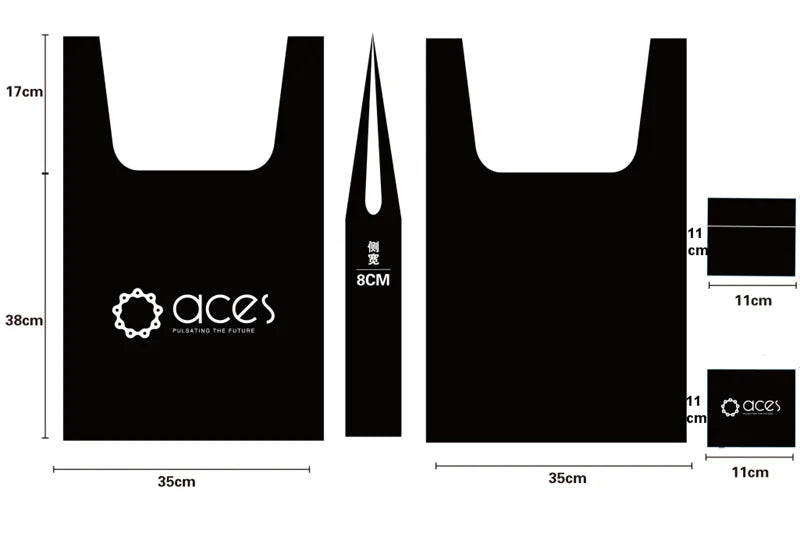 Custom Reusable Polyester Tote Bags 100 MOQ | Foldable Eco-Friendly Promo