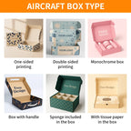 Custom Printed Mailer Boxes: 500 MOQ, 12-Day Production, CMYK Offset | Cardboard Gift & Shipping Packaging