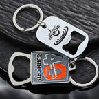 Custom Zinc Alloy Bottle Opener Keychain | 2D 3D Logo