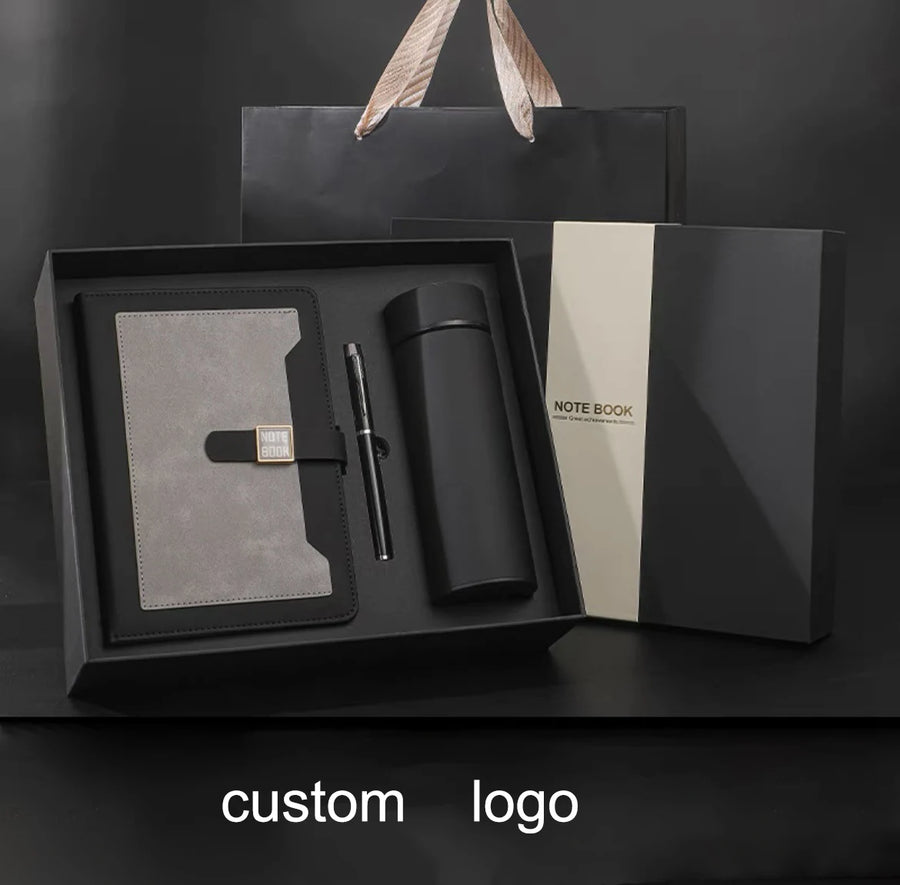 Corporate Gift Set | 500ml Thermos, Notebook, Pen