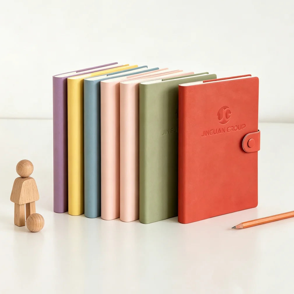 Custom Embossed PU Notebook | 336 Sheets | 500-Piece MOQ