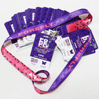 Custom Event Lanyard | Full Color | Free Logo | 50 MOQ | Conferences & Trade Shows