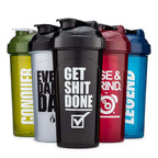 Custom Shaker Bottles with Logo | 100 MOQ BPA-Free Wholesale