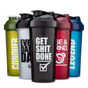 Custom Shaker Bottles with Logo | 100 MOQ BPA-Free Wholesale