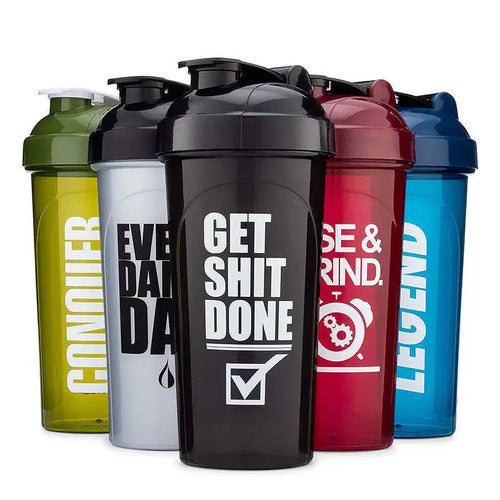 Custom Shaker Bottles with Logo | 100 MOQ BPA-Free Wholesale