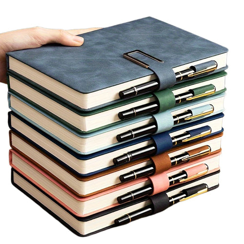 Custom Logo A5 Hardcover Journal Notebook with Magnetic Closure