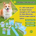 Compostable Dog Poop Bags | 40,000 Rolls MOQ | 7-Layer OdorBlock