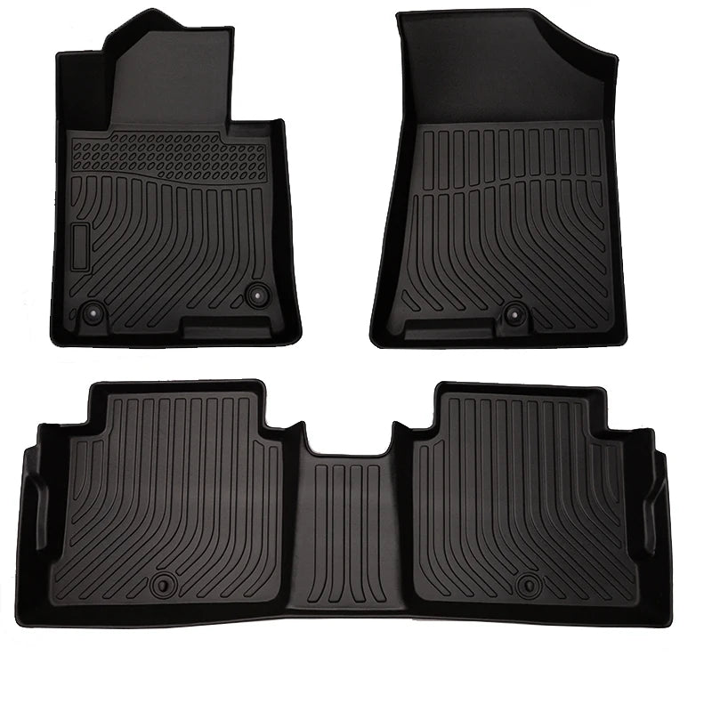 Kia Optima Custom-Fit 3D All-Weather TPE Floor Mats (2016-2020)